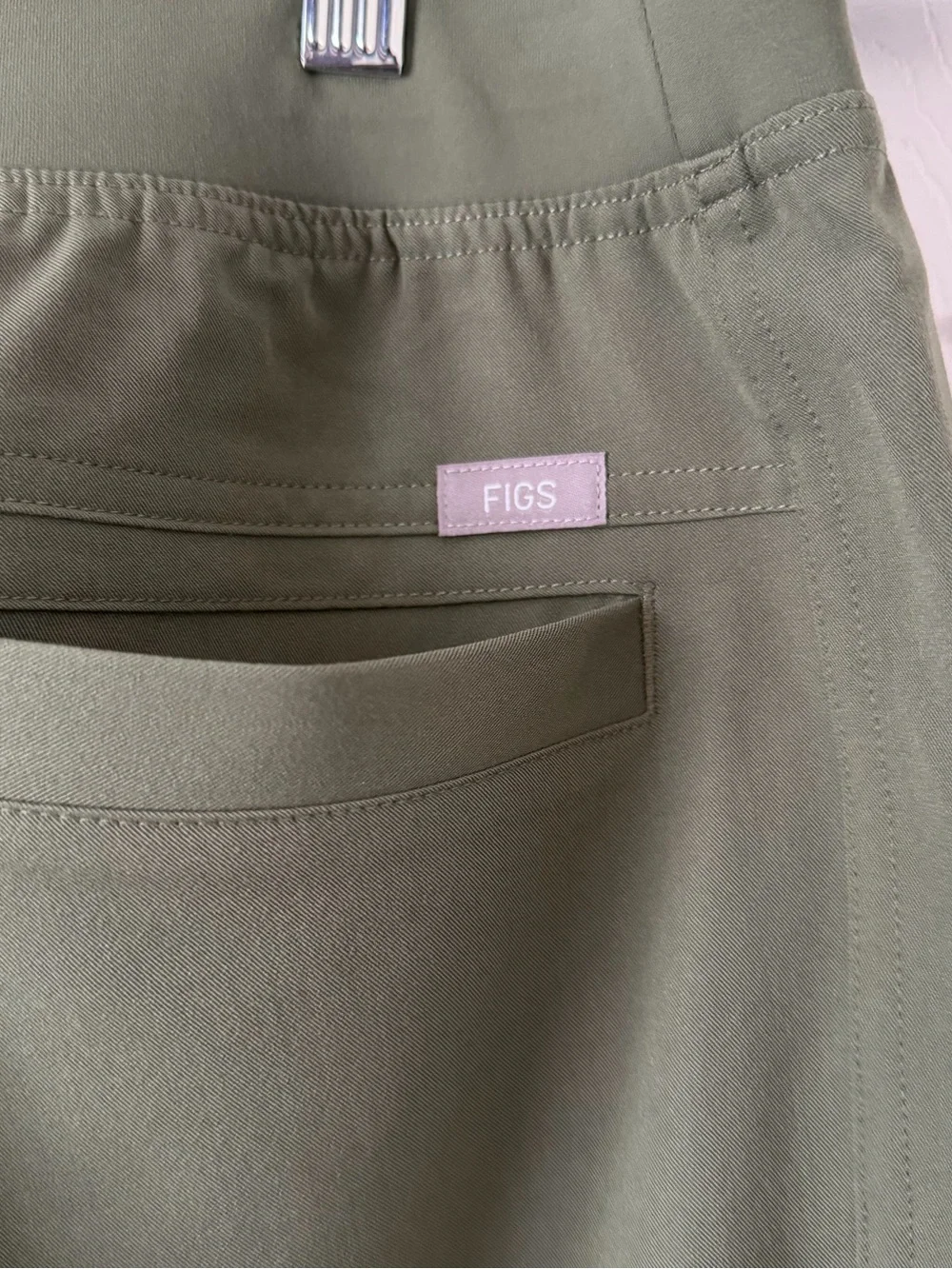 Figs Olive Utility Cargo Pants